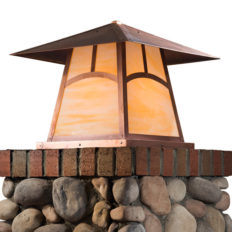 Palisades Column Mount with 21" Roof 426-6