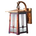 Waverley Hooked Arm Sconce with 12.5" Roof 445-1