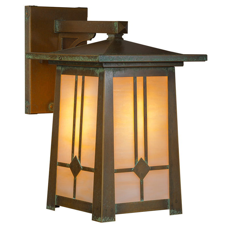 Waverley Fixed Arm Sconce with 6" Roof 442-8