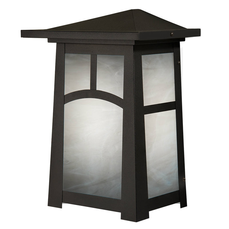 Waverley Flush Wall Sconce with 12.5" Roof 445-2