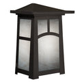 Waverley Flush Wall Sconce with 8" Roof 443-2