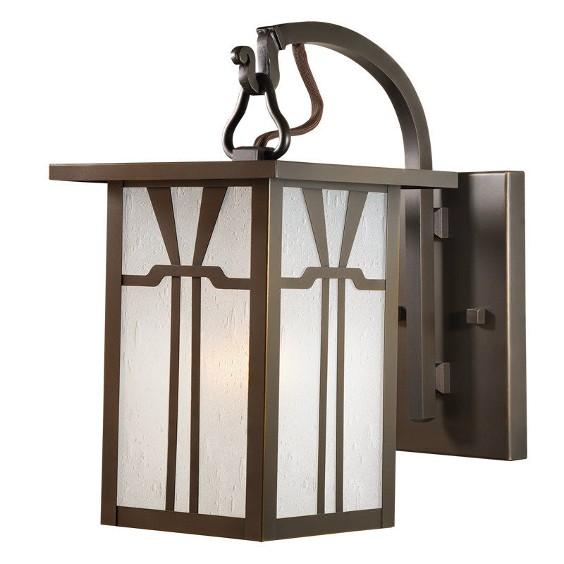 Woodfield Hook Arm Sconce with 6.75" Roof 463-1