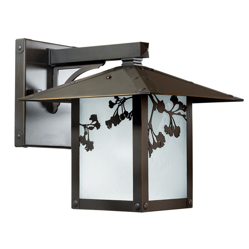 Brookdale Fixed Arm Sconce with 8" Roof 492-8