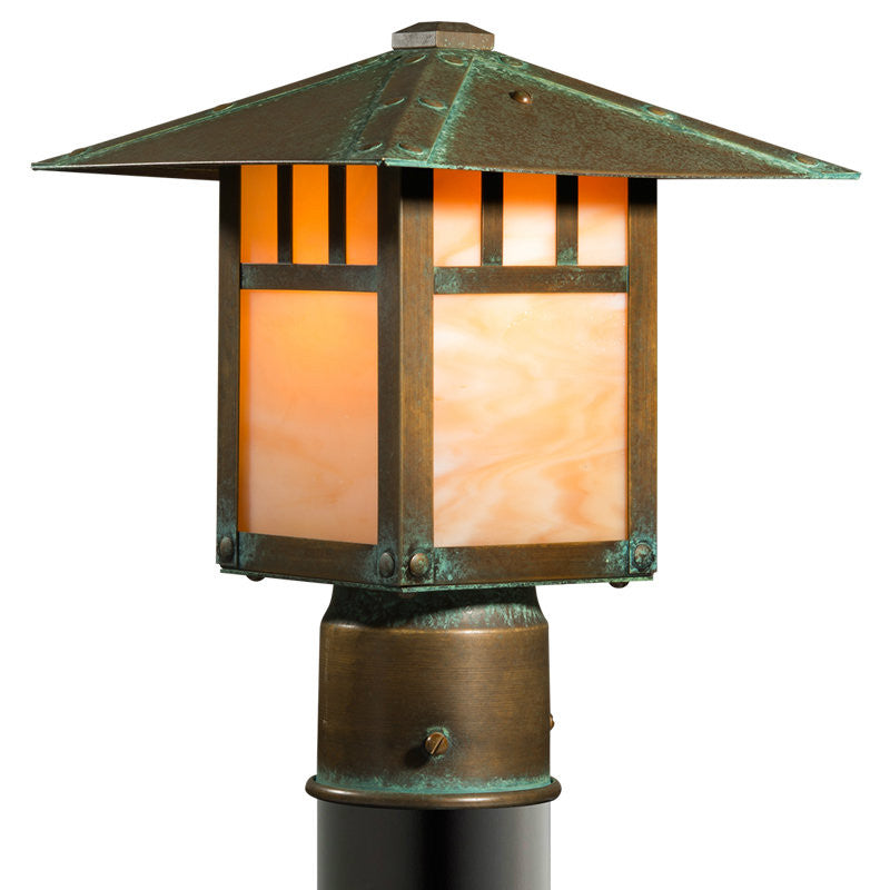 Brookdale Post Mount with 12" Roof 493-3