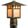 Brookdale Post Mount with 12" Roof 493-3