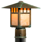 Brookdale Post Mount with 12" Roof 493-3