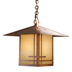 Brookdale Chain Mount Pendant with 18" Roof 495-4