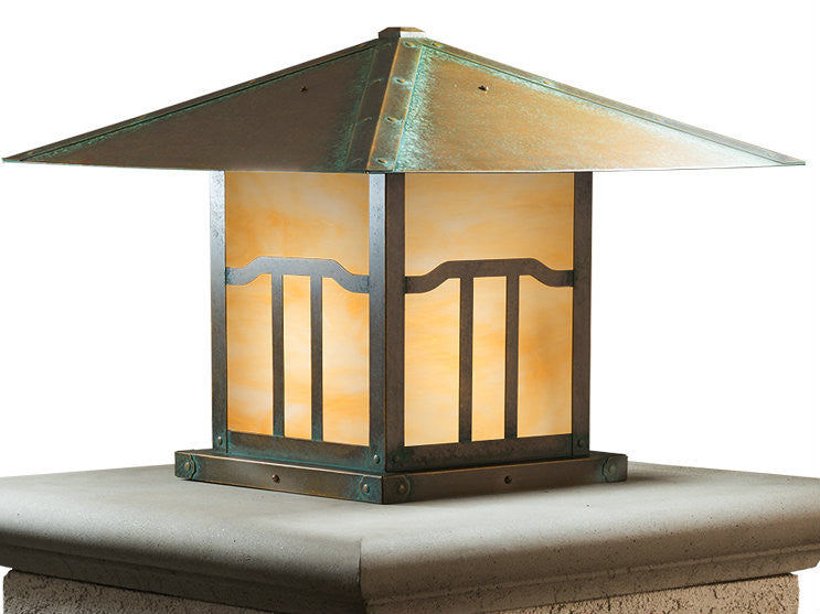 Brookdale Column Mount with 23.75" Roof 497-6
