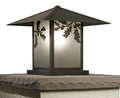 Brookdale Column Mount with 18" Roof 495-6