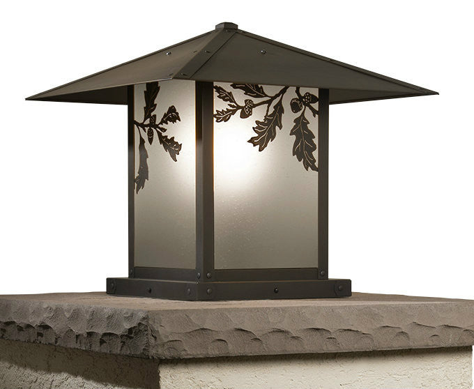 Brookdale Column Mount with 18" Roof 495-6