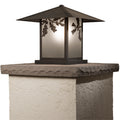 Brookdale Column Mount with 12" Roof 493-6