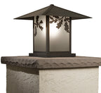 Brookdale Column Mount with 15" Roof 494-6