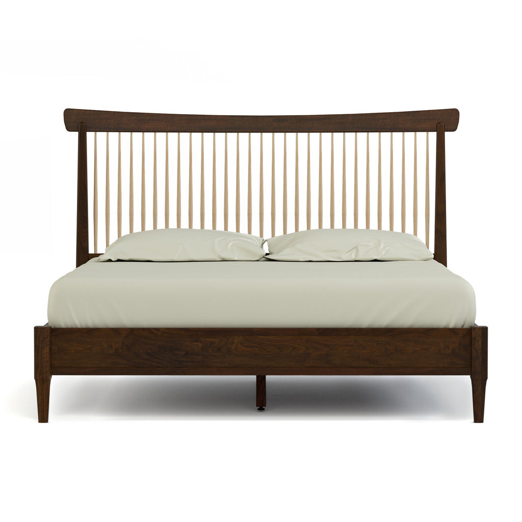 Hudson Valley Spindle Queen Bed by Stickley