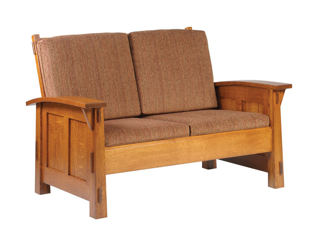 Olde Shaker Fabric Love Seat