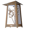 Baldwin Flush Wall with 13" Roof Outdoor Sconce 605-2