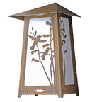 Baldwin Flush Wall with 13" Roof Outdoor Sconce 605-2