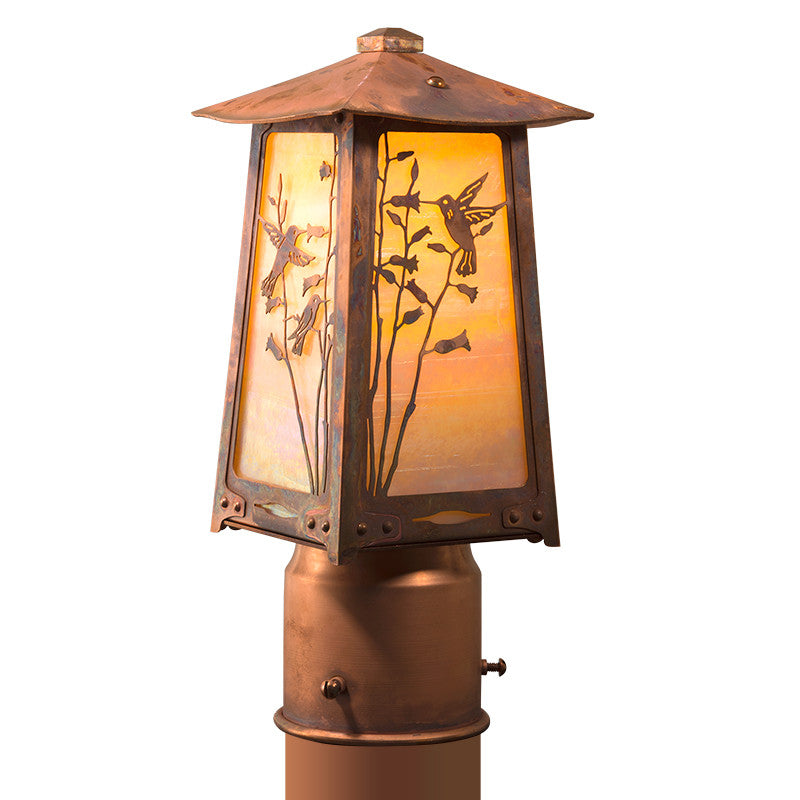 Baldwin Post Mount with 5.25"" Roof  602-3