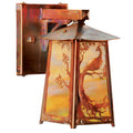 Baldwin Fixed Arm 9-1/2" Roof Outdoor Sconce 604-8
