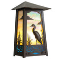 Baldwin Flush Wall 9" Roof Outdoor Sconce 604-2