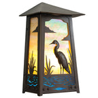 Baldwin Flush Wall 9" Roof Outdoor Sconce 604-2