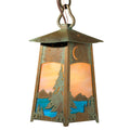 Baldwin Chain Pendant  with 9-1/2" Roof  604-4