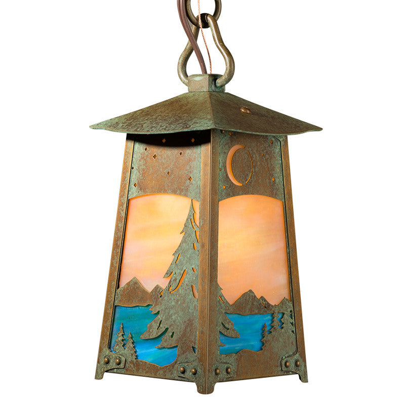 Baldwin Chain Pendant  with 9-1/2" Roof  604-4