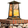 Baldwin Column Mount with  7" Roof  603-6