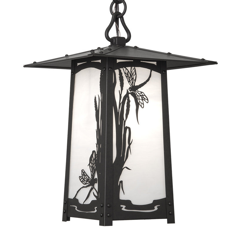 Cobblestone Chain Pendant with  9" Roof 633-4