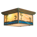 Monterey Pine  Cobblestone Ceiling Mount 635-5