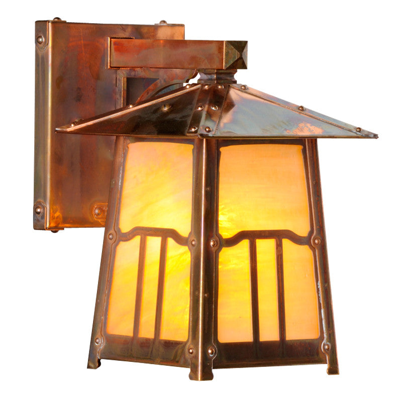 Poplar Glen Fixed Arm Sconce 8.25" Roof 643-8