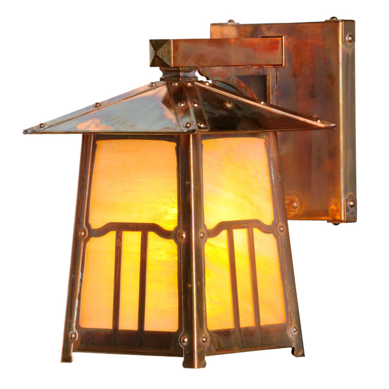 Poplar Glen Fixed Arm Sconce 10.75" Roof 644-8