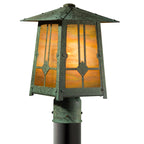 Poplar Glen Post Mount with 6" Roof 642-3