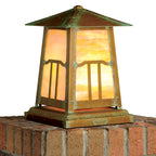 Poplar Glen Column Mount  with 8.25" Roof 643-6