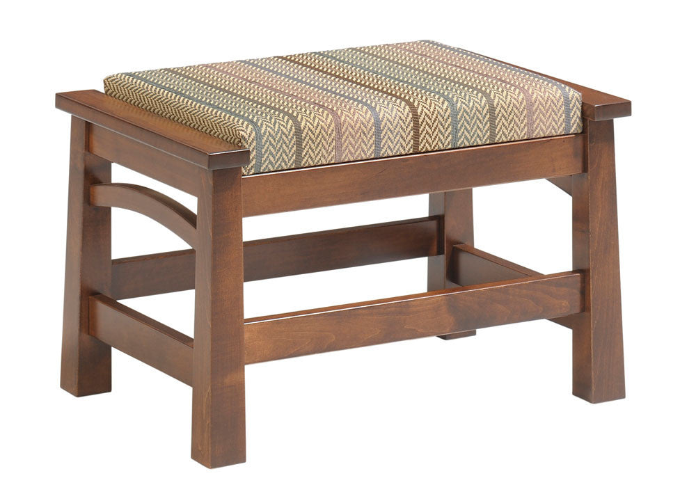 The Madison Fabric Ottoman