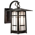 San Marino Hooked Arm Sconce  with 6-1/2" Roof   702-1