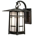 San Marino Hooked Arm Sconce  with 12-1/2" Roof   704-1