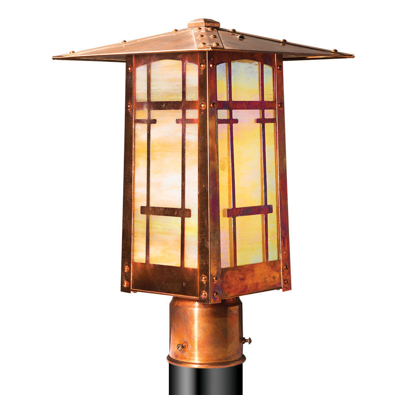 San Marino Post Mount with 9" Roof 703-3