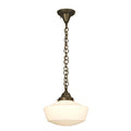 Schoolhouse Pendant with traditional shade 78010-M