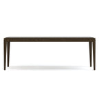 Wooden table on a white background