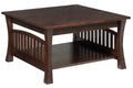 Mission Gateway 36-Inch Square Coffee Table