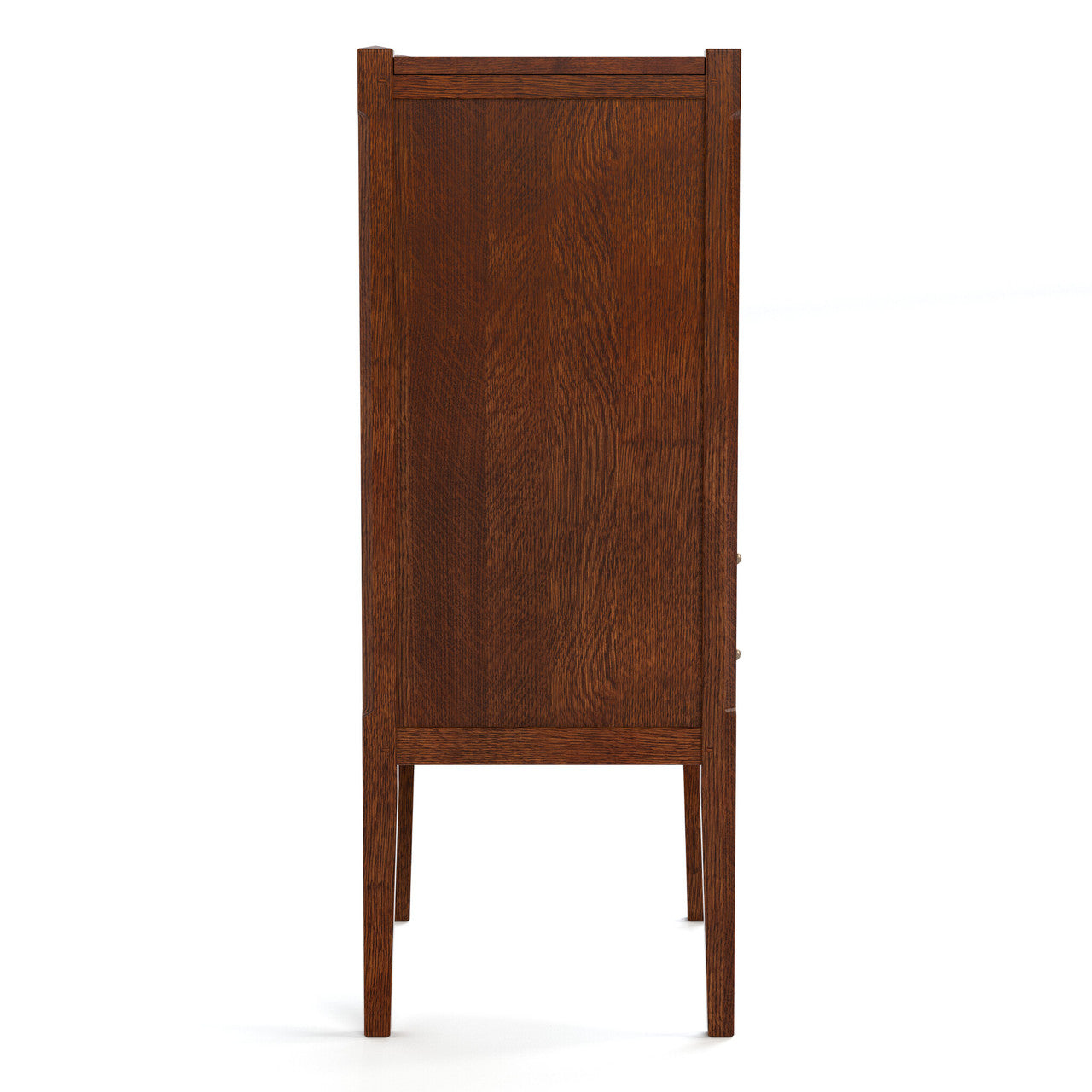Side view of jewelry chest.