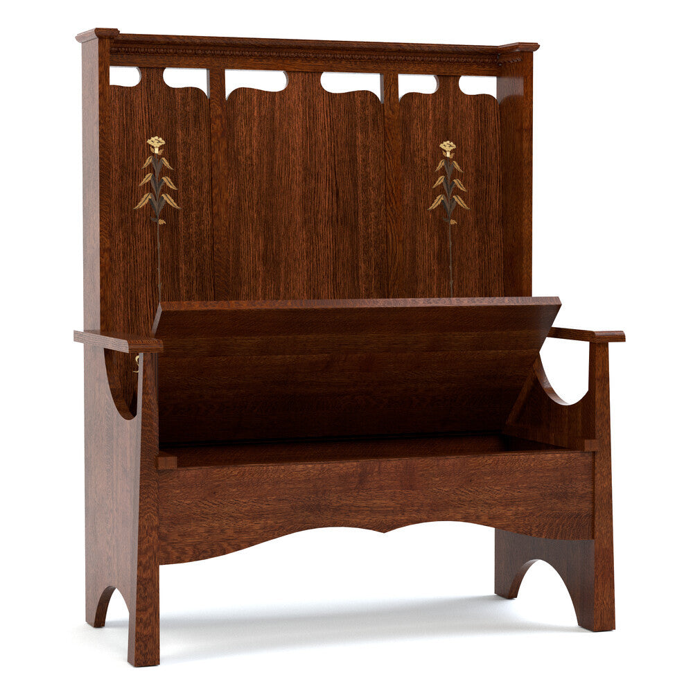 125th Anniversary Fireside Bench by Stickley
