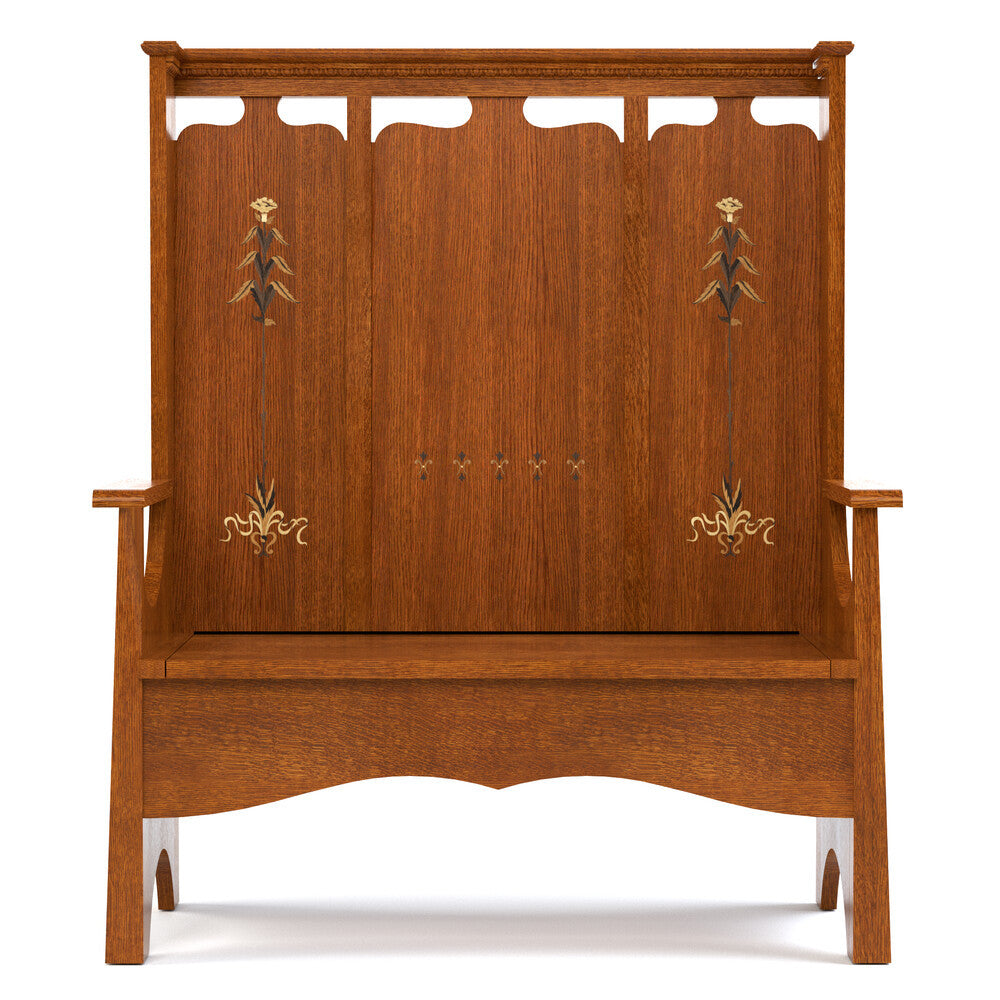 125th Anniversary Fireside Bench by Stickley