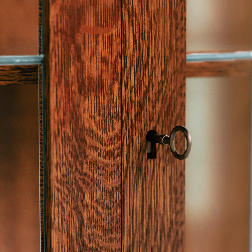 Stickley LaSalle Stained Glass Bookcase Promo – 125th Anniversary Edition