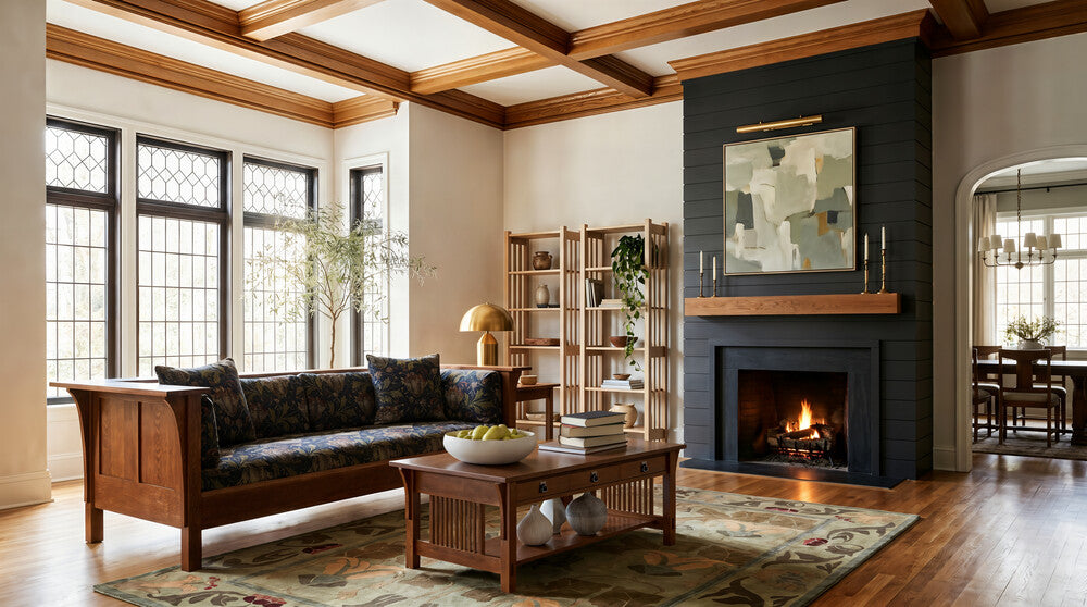 Prairie Settle by Stickley - Promo
