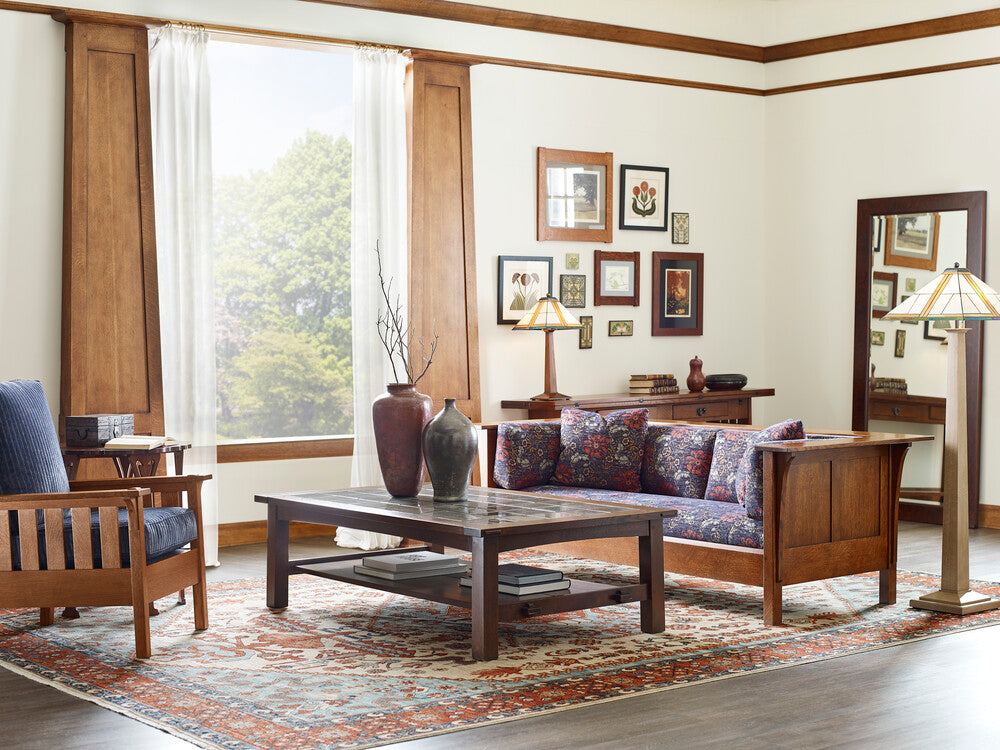 Prairie Settle by Stickley - Promo