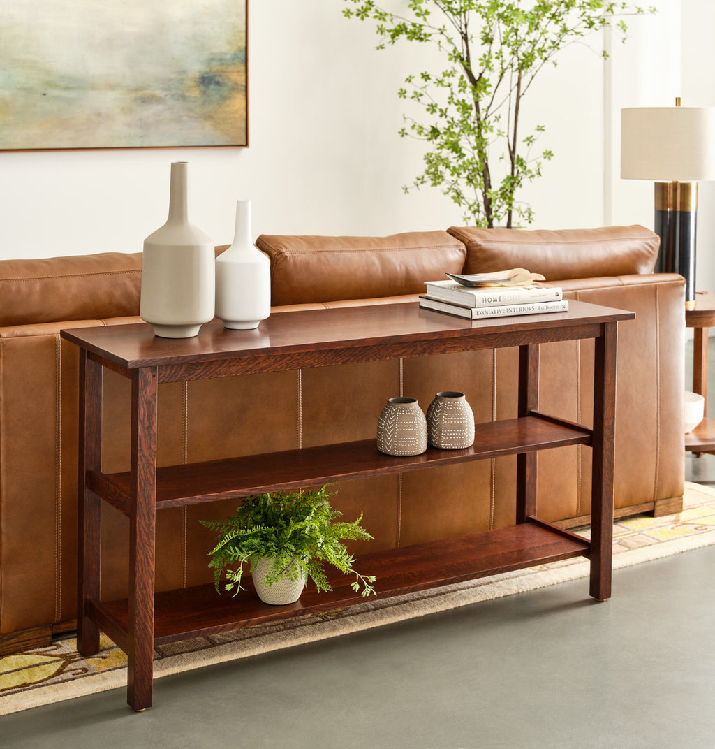 Stickley Little Treasures Three-Shelf Console Promo