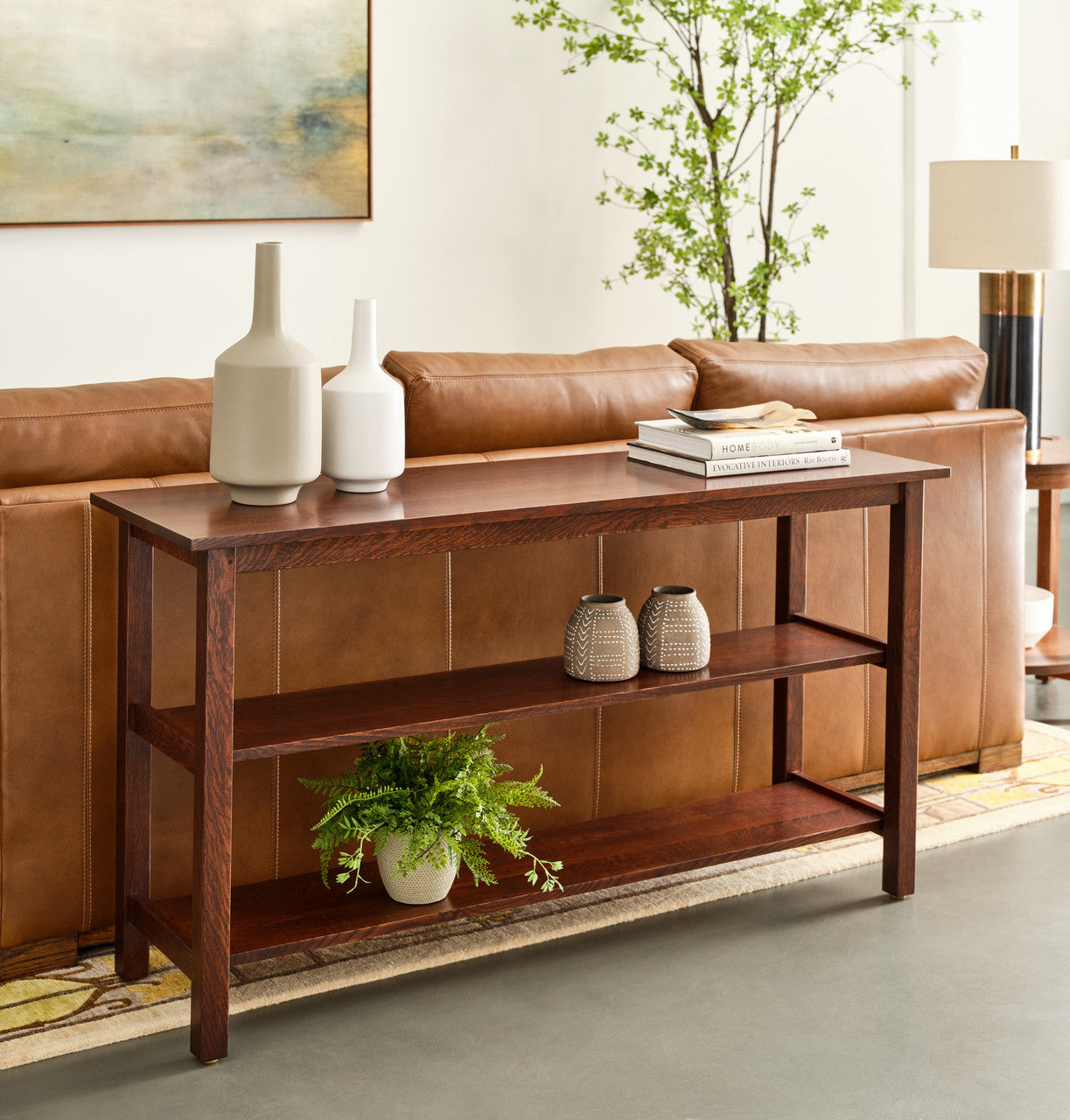 Stickley Little Treasures Three-Shelf Console Promo