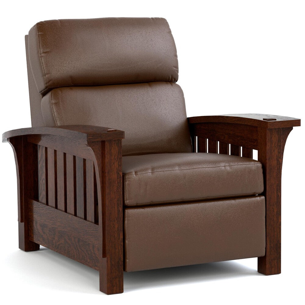 Stickley Bow Arm Morris Power Promo Recliner