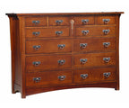 Craftsman 12 Drawer Dresser 65"w